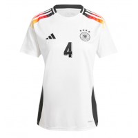 Fotbalové Dres Německo Jonathan Tah #4 Domácí ME 2024 Krátký Rukáv